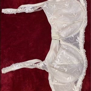 Sexy white bra
